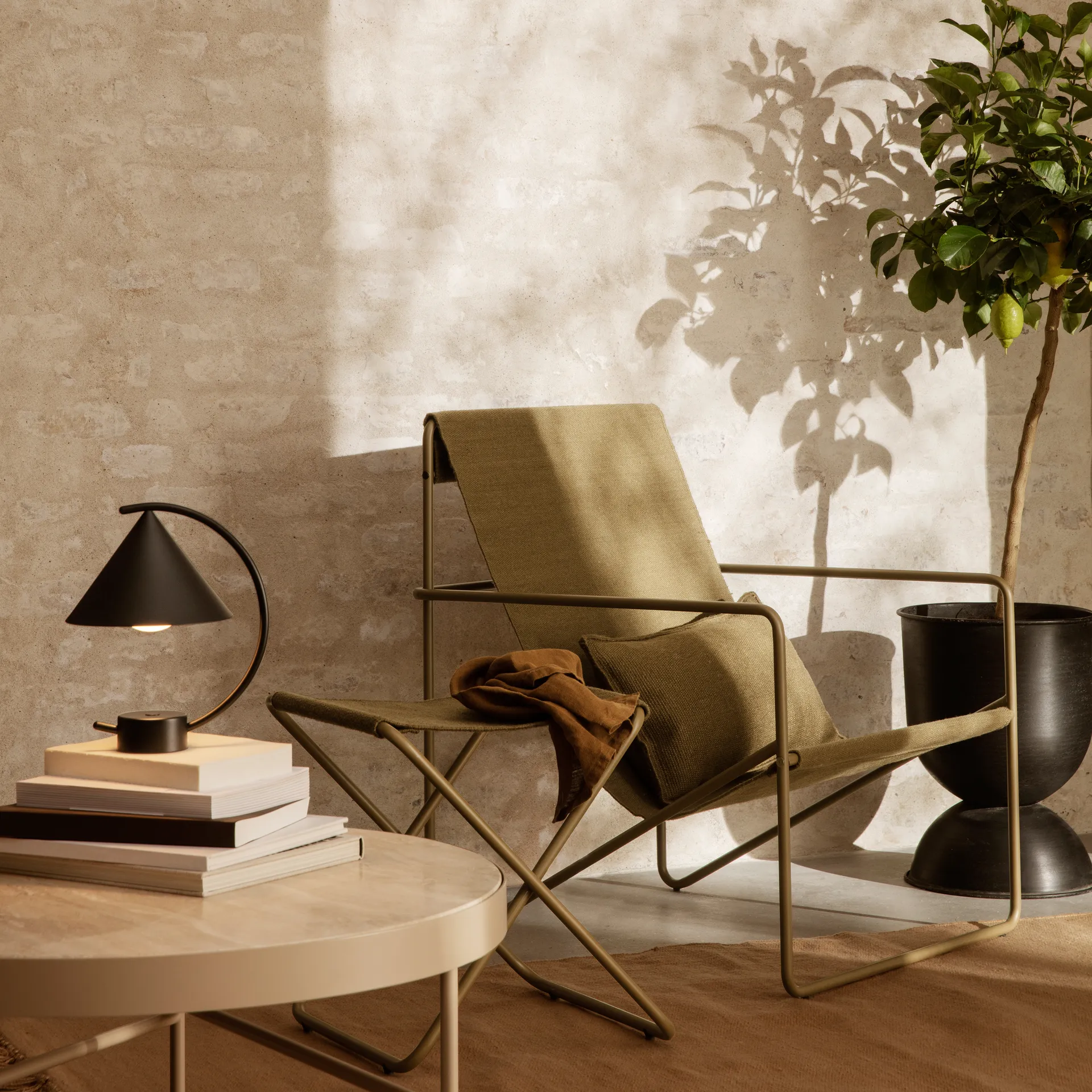 Alfombra Hem medium 140x200 cm, Sand Ferm Living