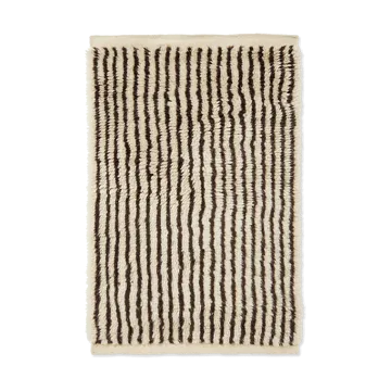 Alfombra Kami - Off white-coffee, 80x120 cm - Ferm Living