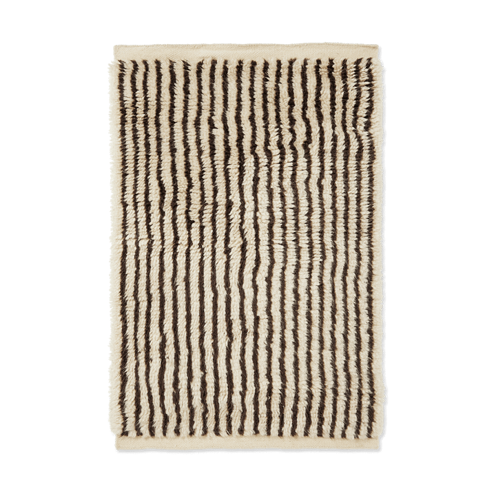 Alfombra Kami - Off white-coffee, 80x120 cm - Ferm Living