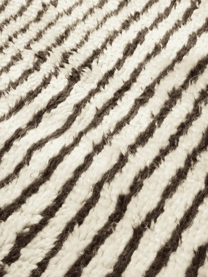 Alfombra Kami, Off white-coffee, 80x120 cm Ferm Living