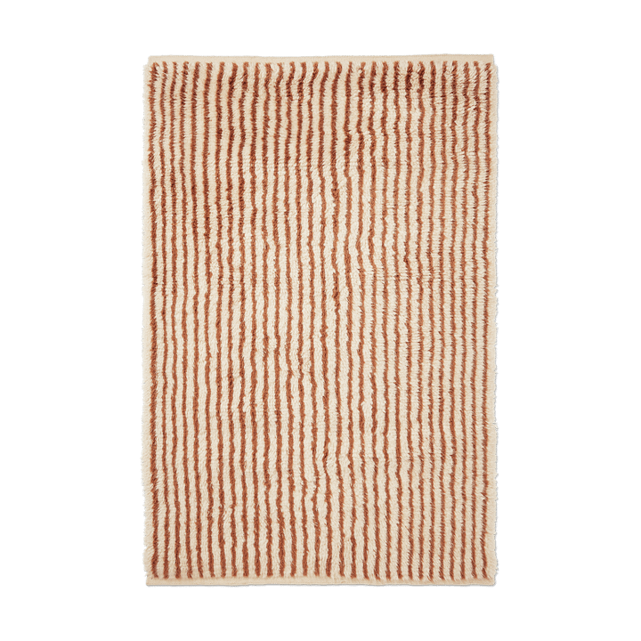 Alfombra Kami - Off white-red brown, 120x180 cm - Ferm Living