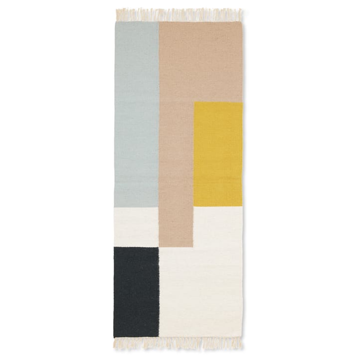 Alfombra Kelim 70x180 cm - Squares - Ferm LIVING