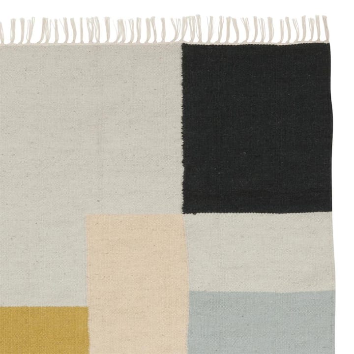 Alfombra Kelim, grande, cuadrados Ferm Living