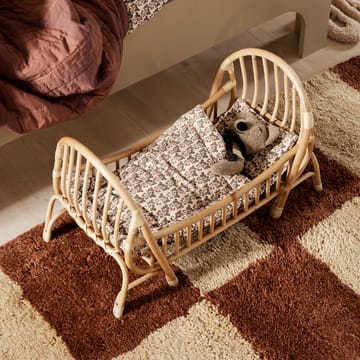 Alfombra Mara - Bright blue/offwhite, l, 120x180 cm - Ferm Living