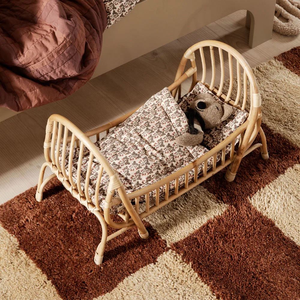 Alfombra Mara, Bright blue/offwhite, s, 80x120 cm Ferm Living