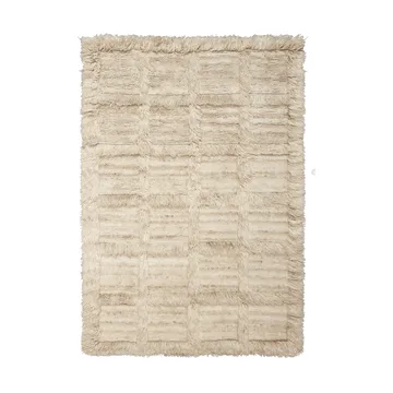 Alfombra Norte grid - Natural, 160x235 cm - Ferm Living
