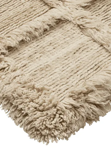 Alfombra Norte grid - Natural, 160x235 cm - Ferm Living