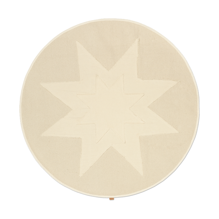 Alfombra para árbol de Navidad Vela Star, Natural Ferm Living