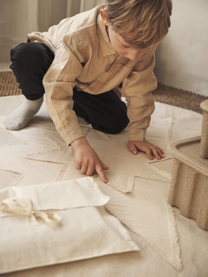 Alfombra para árbol de Navidad Vela Star, Natural Ferm Living