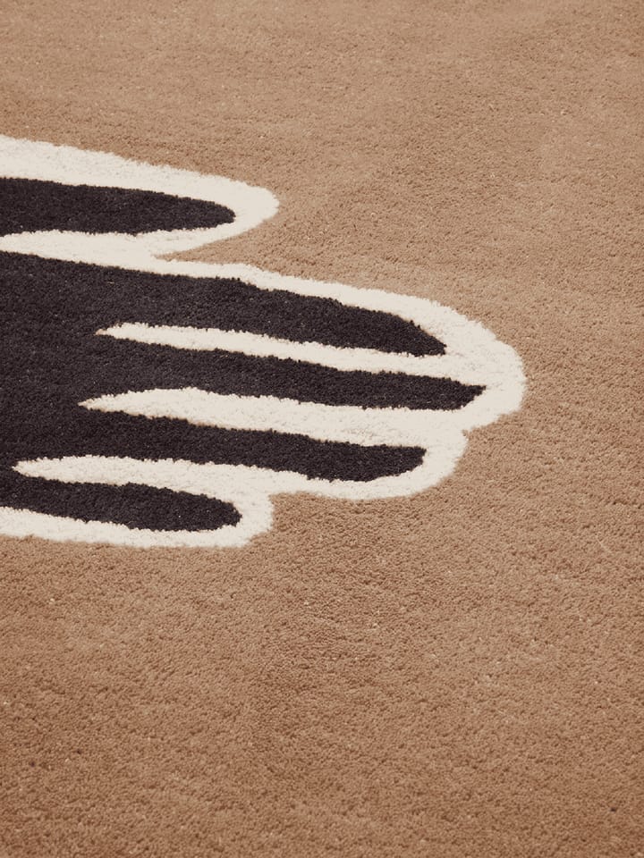 Alfombra Pose, Coffee-off white, 140x200 cm Ferm Living