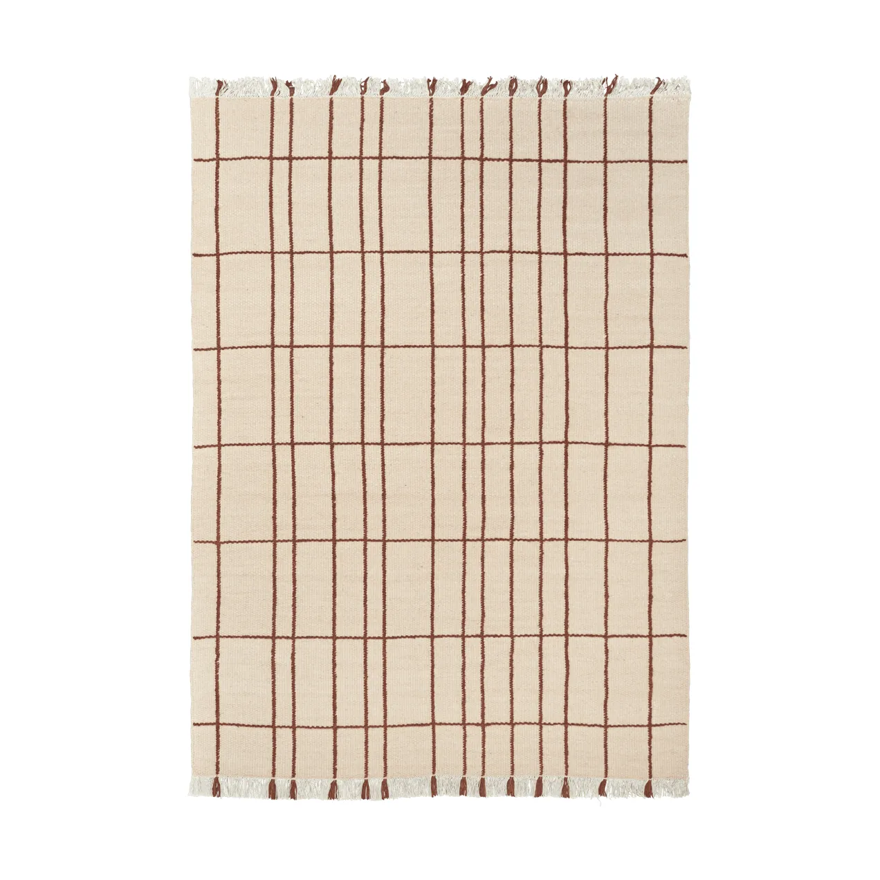 Alfombra Sen, Parchment-chestnut, 140x200 cm Ferm Living