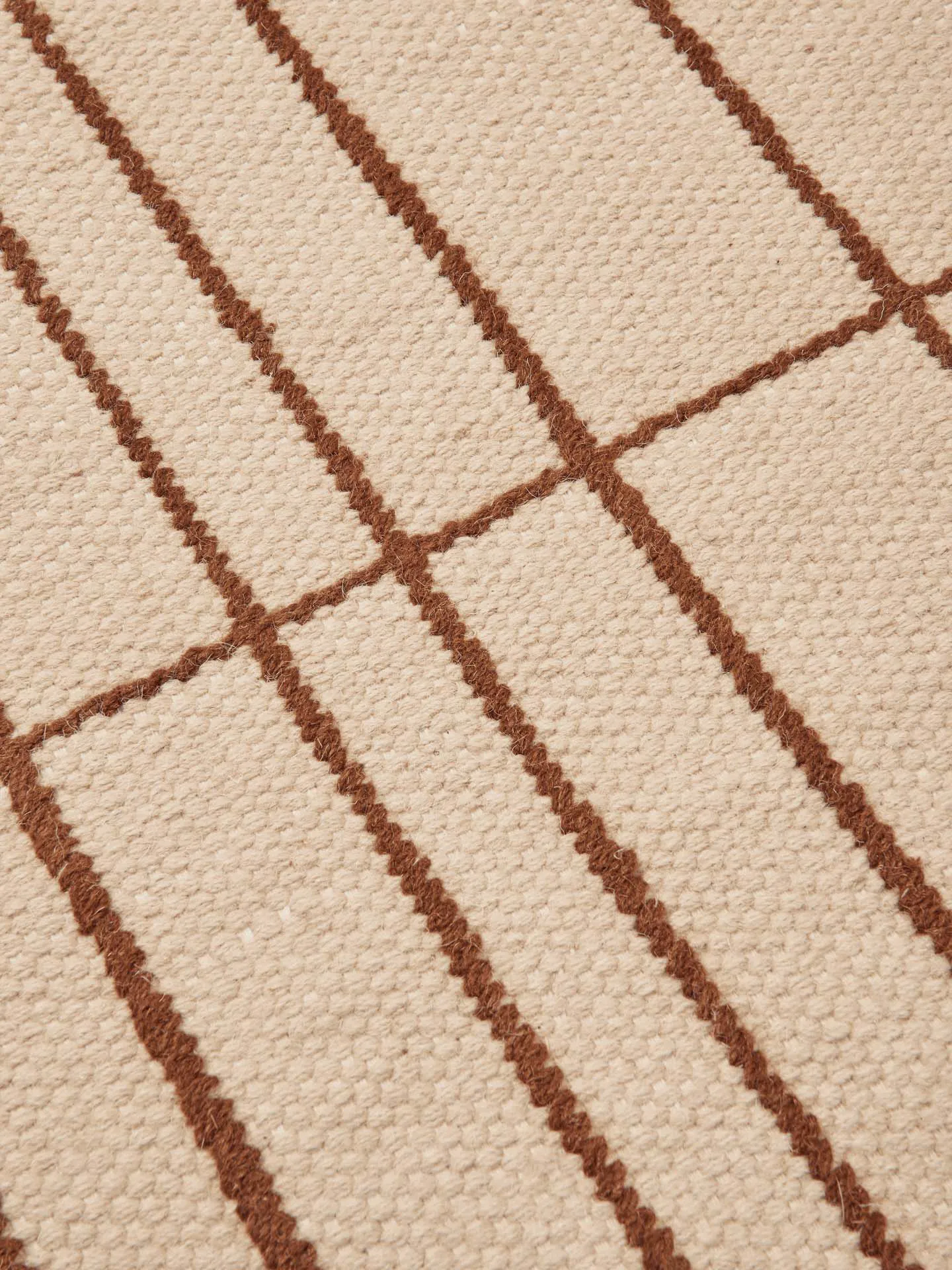 Alfombra Sen, Parchment-chestnut, 140x200 cm Ferm Living