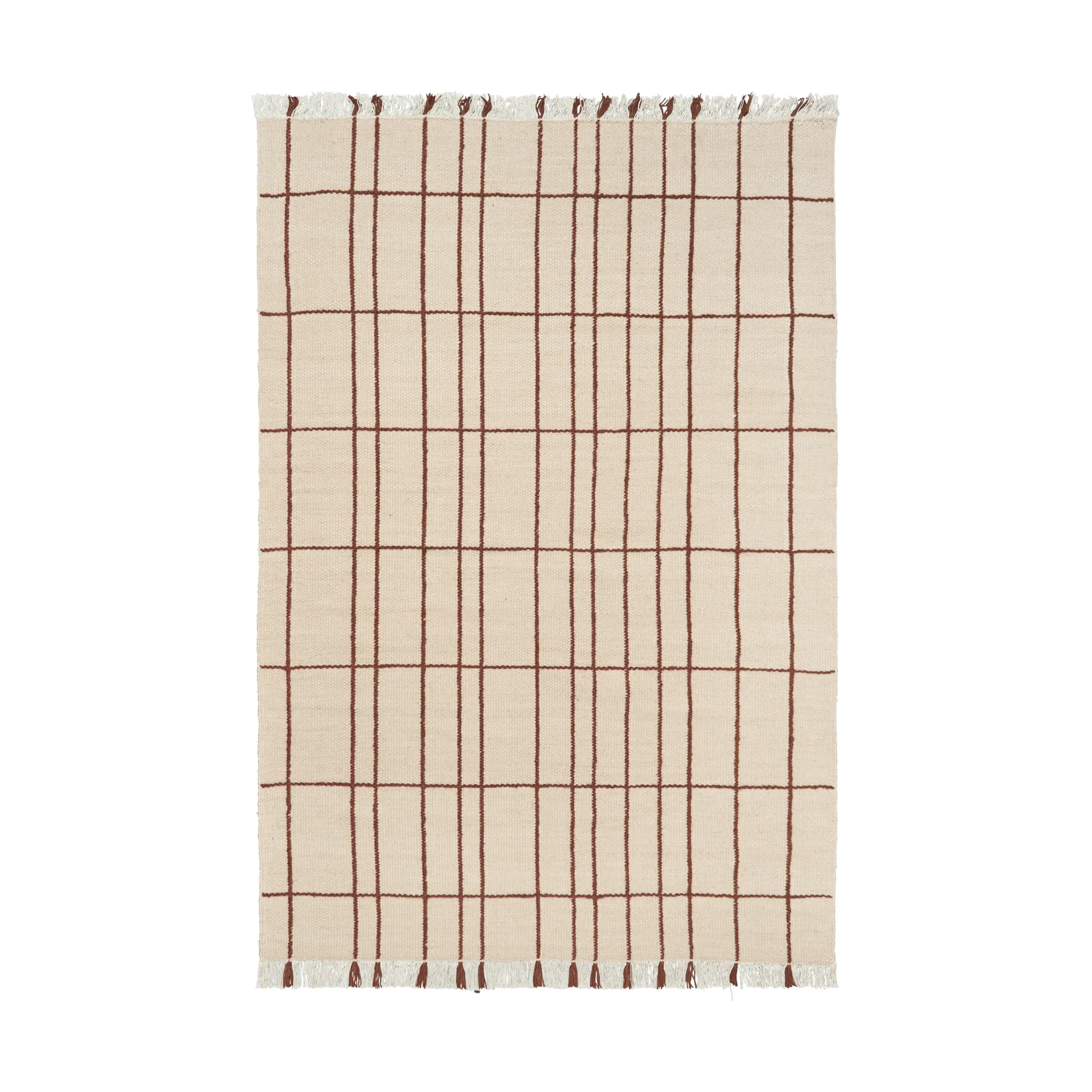 Alfombra Sen, Parchment-chestnut, 170x240 cm Ferm Living