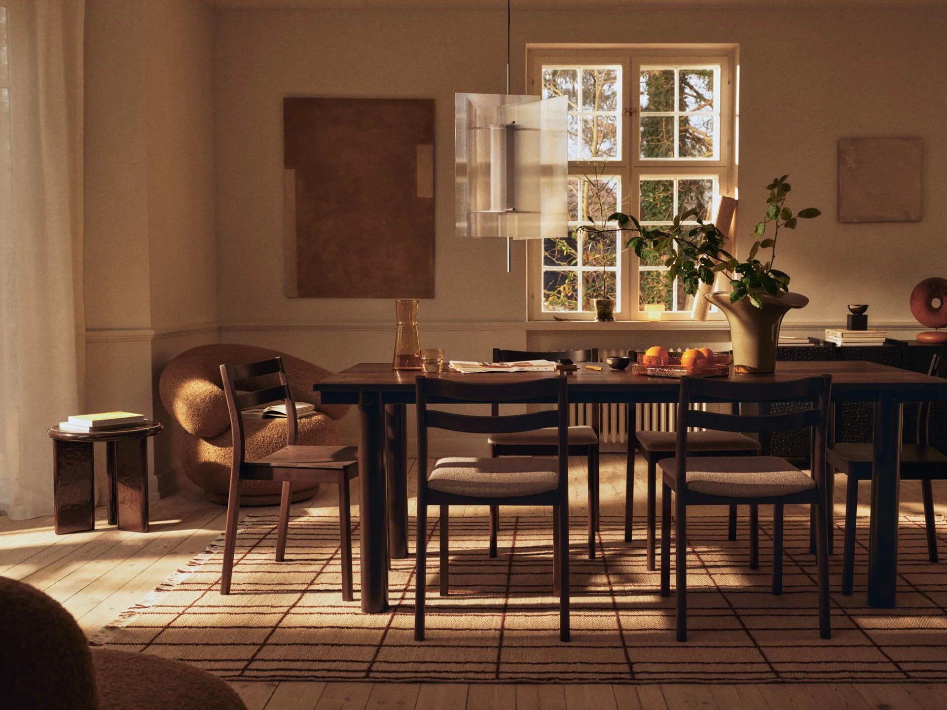 Alfombra Sen, Parchment-chestnut, 200x300 cm Ferm Living