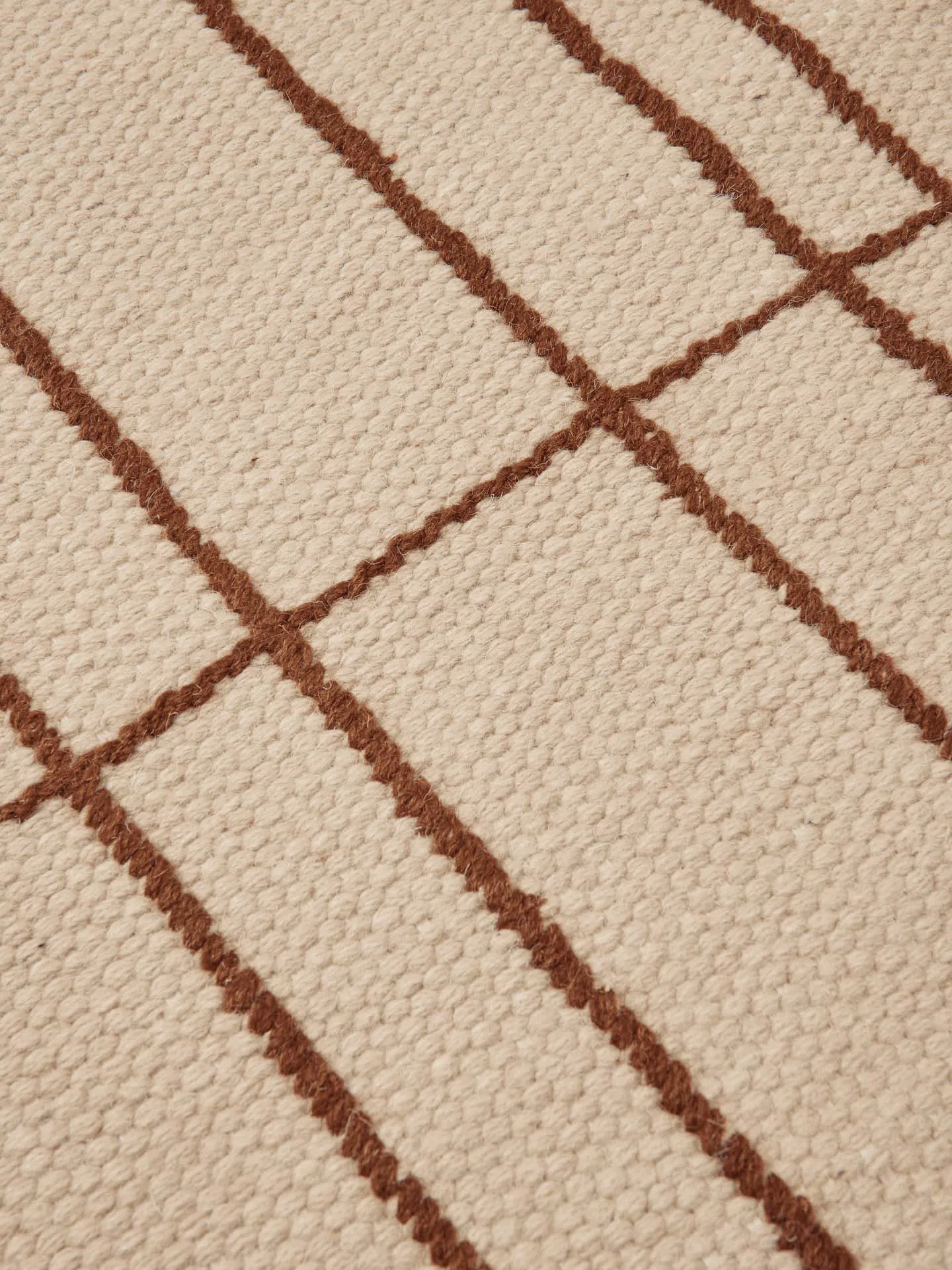 Alfombra Sen, Parchment-chestnut, 80x200 cm Ferm Living