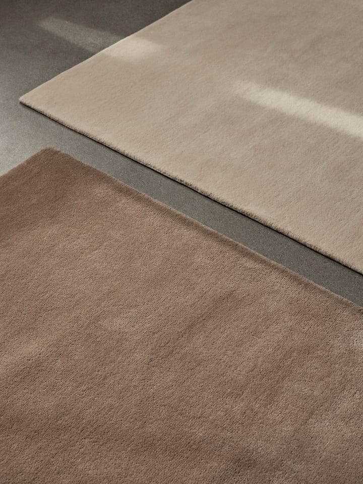 Alfombra tejida Stille - Ash Brown, 140x200 cm - ferm LIVING