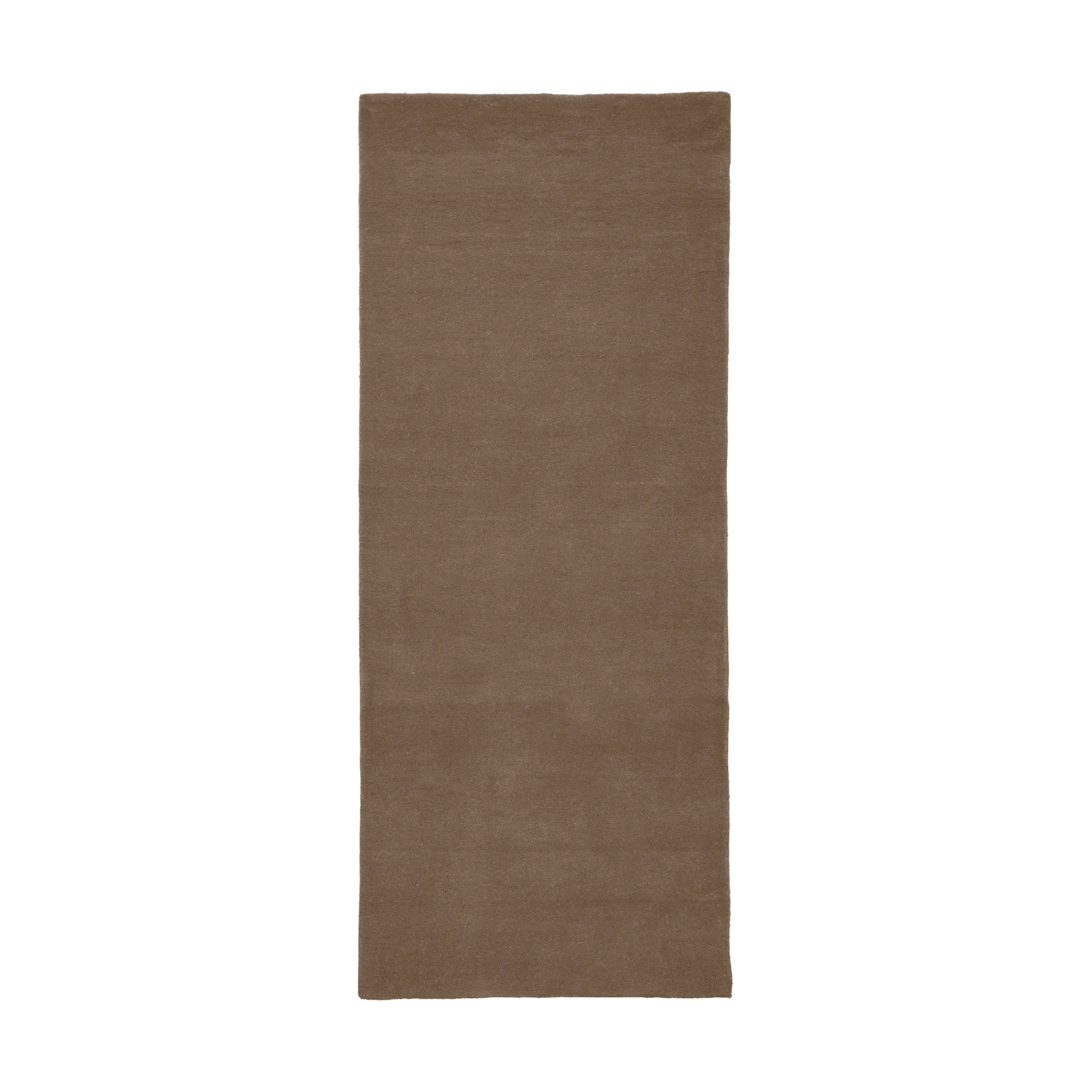 Alfombra tejida Stille, Ash brown, 80x200 cm Ferm Living