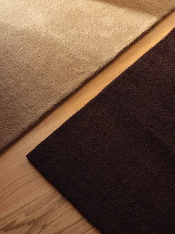 Alfombra tejida Stille - Dark pecan, 160x250 cm - Ferm Living