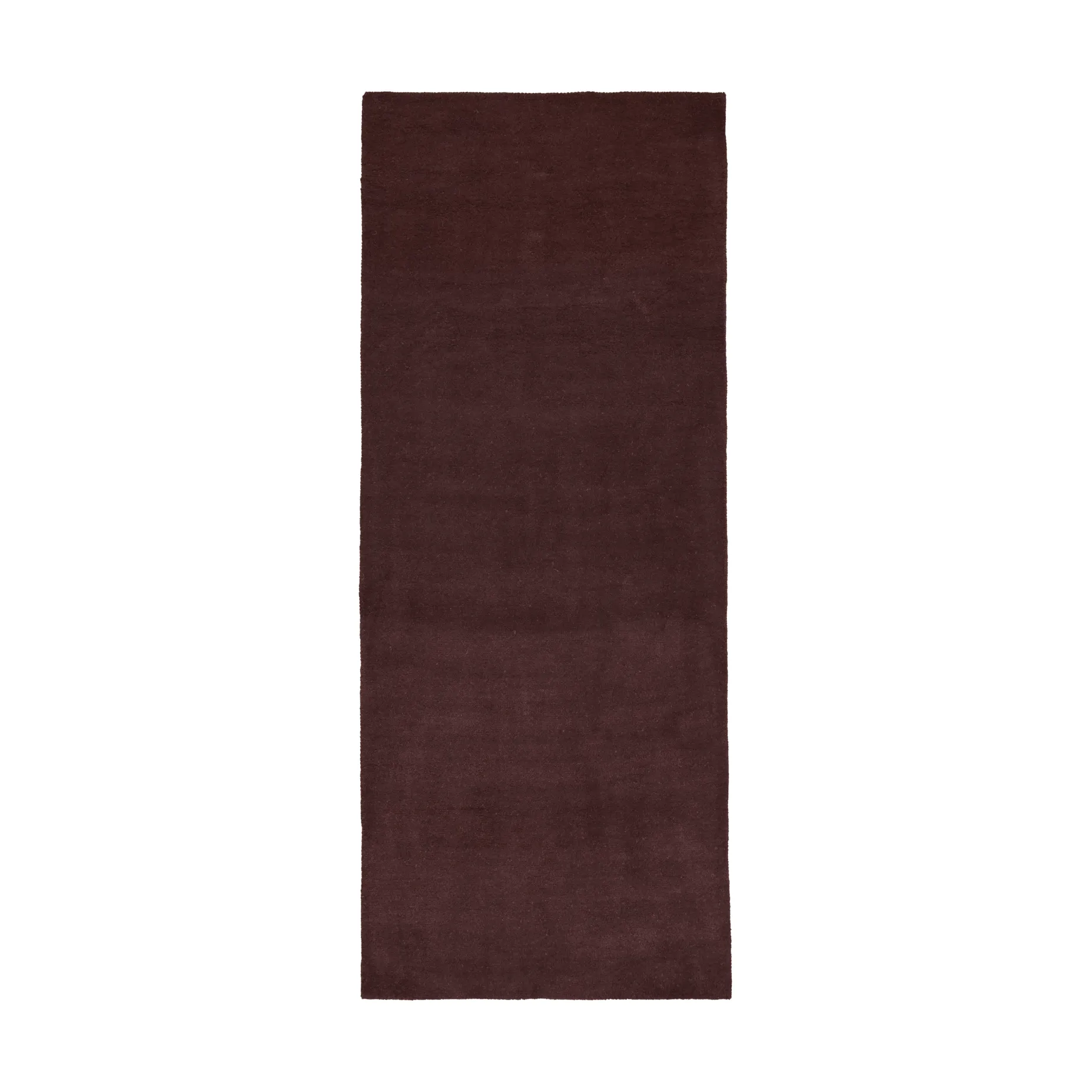 Alfombra tejida Stille, Dark pecan, 80x200 cm Ferm Living