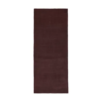 Alfombra tejida Stille - Dark pecan, 80x200 cm - Ferm Living