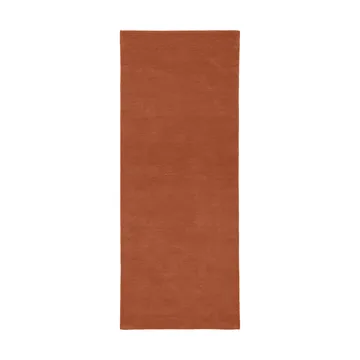 Alfombra tejida Stille - Red brown, 80x200 cm - Ferm Living