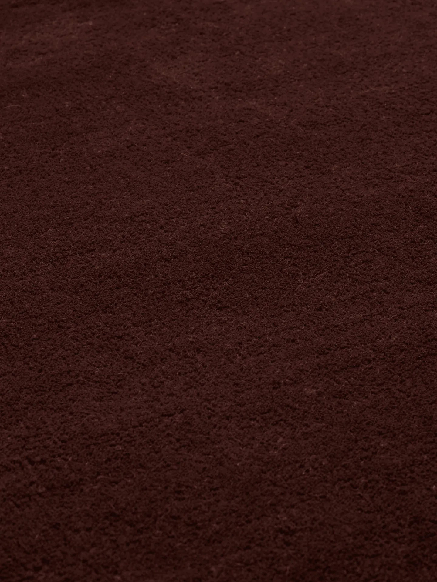 Alfombra tejida Stille redonda, Dark pecan, Ø240 cm Ferm Living