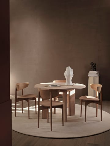 Alfombra tejida Stille redonda - Off-white Ø240 cm - Ferm Living