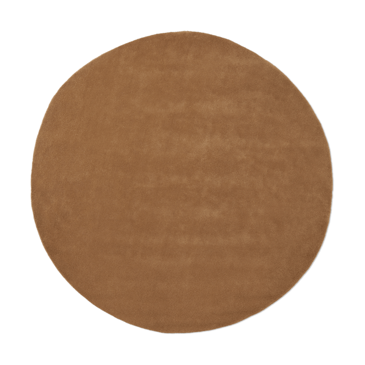 Alfombra tejida Stille redonda - Toffee, Ø240 cm - Ferm Living