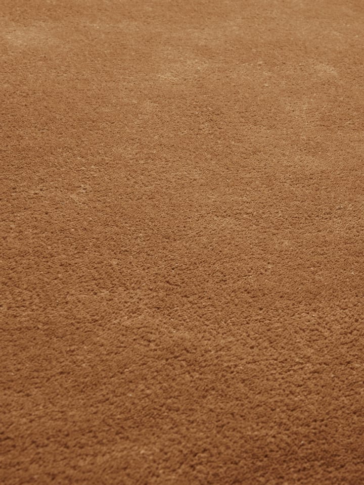 Alfombra tejida Stille redonda, Toffee, Ø240 cm Ferm Living