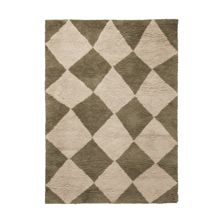 Alfombra Tilt - Elm green, 140x200 cm - Ferm Living