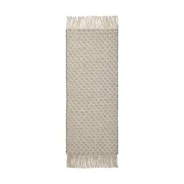 Alfombra Udo - Off-white-black, 80x200 cm - Ferm Living