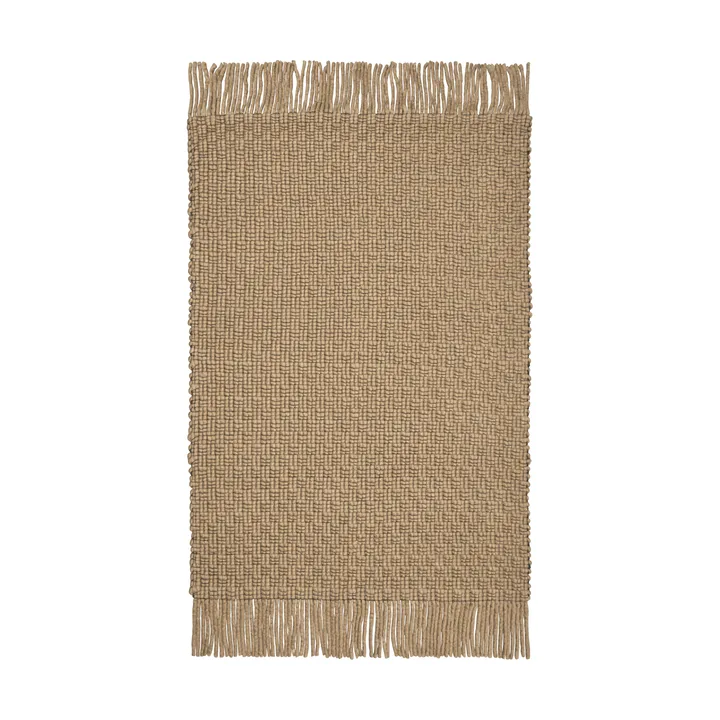 Alfombra Udo - Tan-black, 200x300 cm - Ferm Living