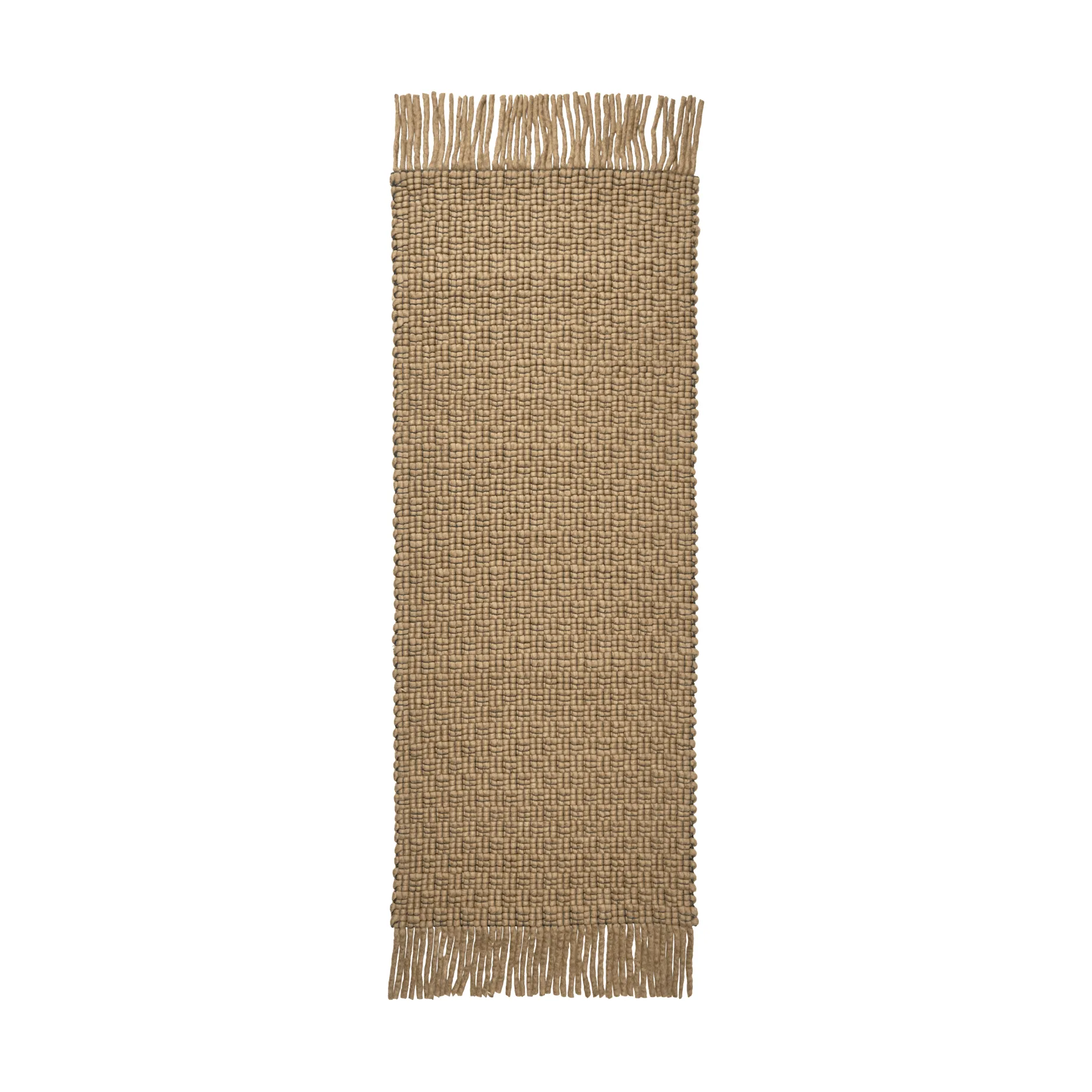Alfombra Udo, Tan-black, 80x200 cm Ferm Living