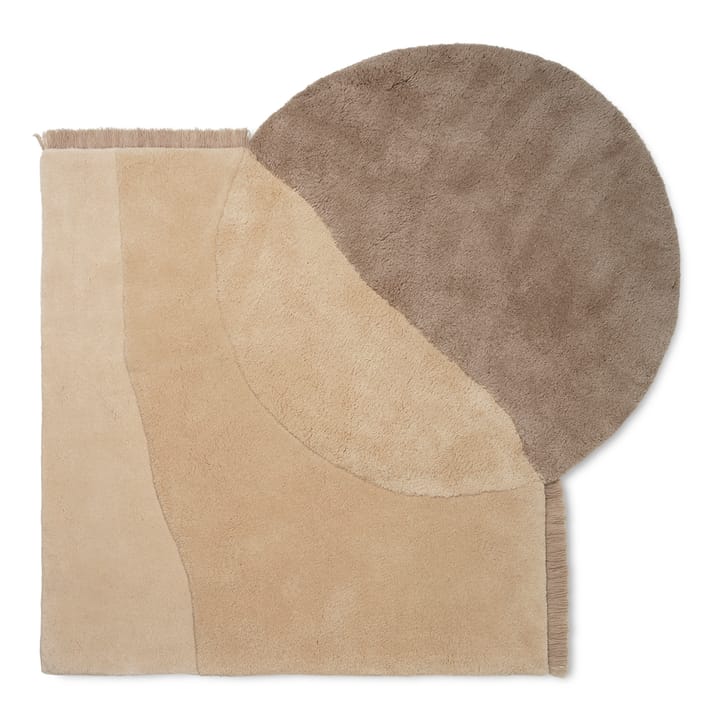 Alfombra View 140 x 180 cm - Beige - Ferm Living