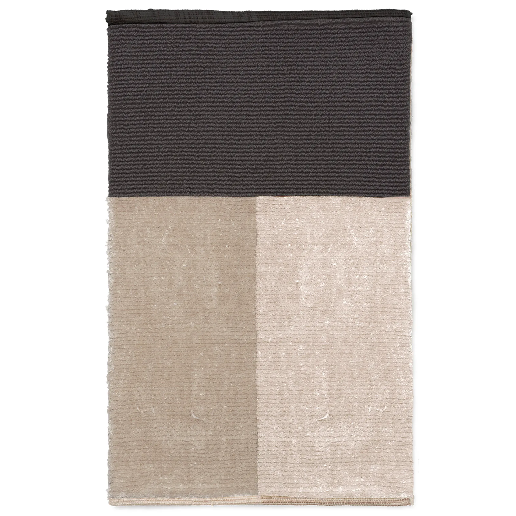 Alfombrilla de baño Pile, gris Ferm Living