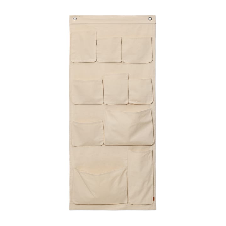 Almacenaje de pared Canvas wall pockets - 70x160 cm - Ferm LIVING