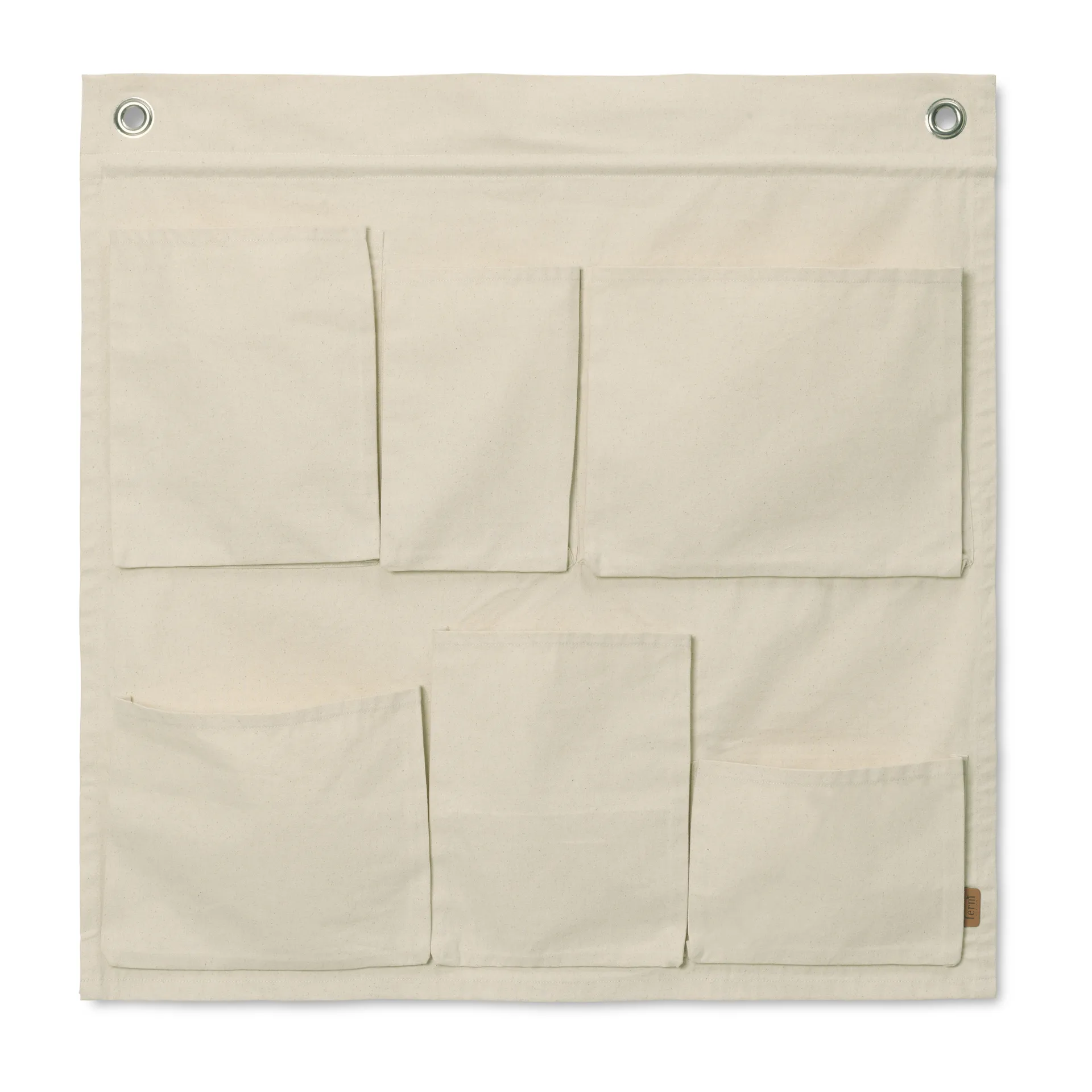 Almacenaje de pared Canvas wall pockets, 70x70 cm Ferm Living