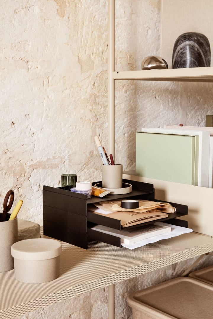 Almacenamiento de documentos 2x2 Organiser, negro Ferm Living