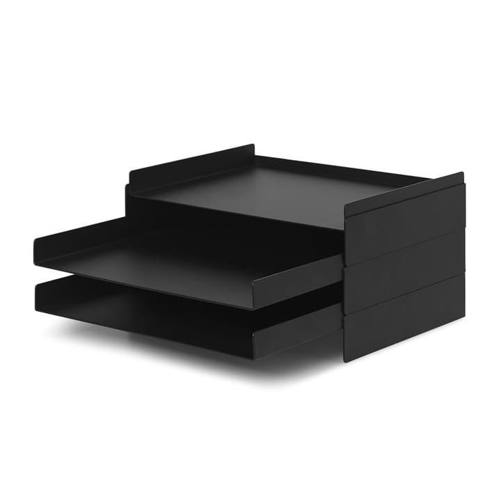 Almacenamiento de documentos 2x2 Organiser - negro - ferm LIVING