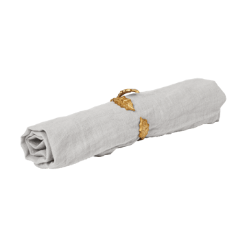 Anilla para servilletas Holly leaf Ø5,3 cm, 4-pack - Brass - Ferm Living
