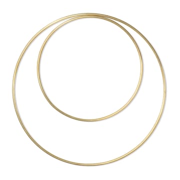 Anillo de decoración Deco Ø45 cm - latón - Ferm Living