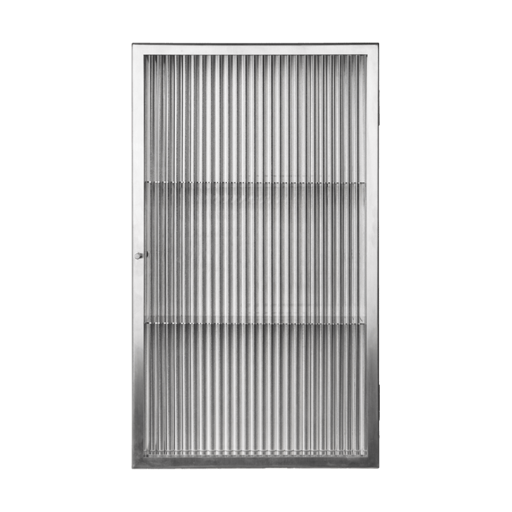 Aparador de pared Haze - Reeded glass - stainless steel - Ferm Living