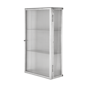 Aparador de pared Haze - Reeded glass - stainless steel - Ferm Living