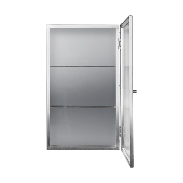 Aparador de pared Haze - Reeded glass - stainless steel - Ferm Living