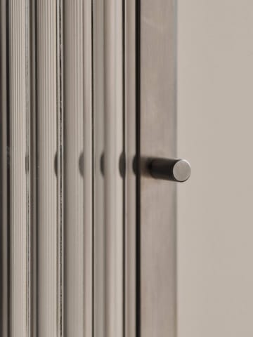 Aparador de pared Haze - Reeded glass - stainless steel - Ferm Living