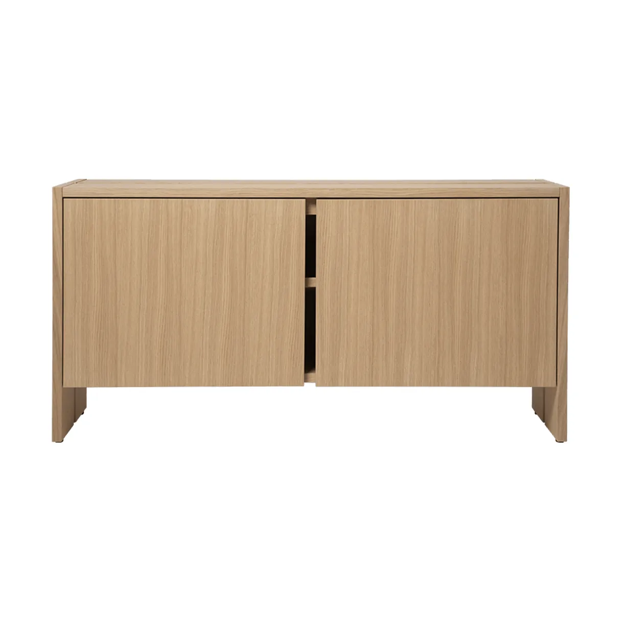 Aparador Parcel , Natural oak, 100×30×50 cm Ferm Living