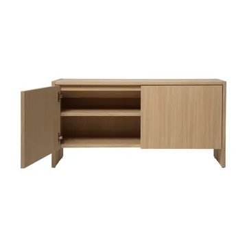 Aparador Parcel  - Natural oak, 100×30×50 cm - Ferm Living
