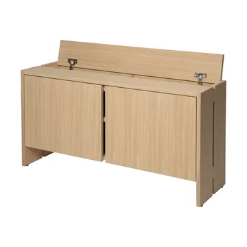 Aparador Parcel  - Natural oak, 100×30×50 cm - Ferm Living