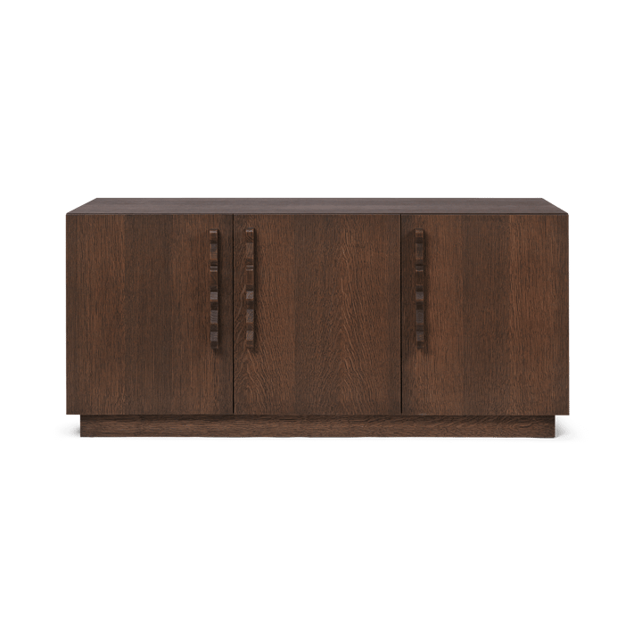 Aparador Unda 146x68x50 cm - Roble manchado oscuro - Ferm Living