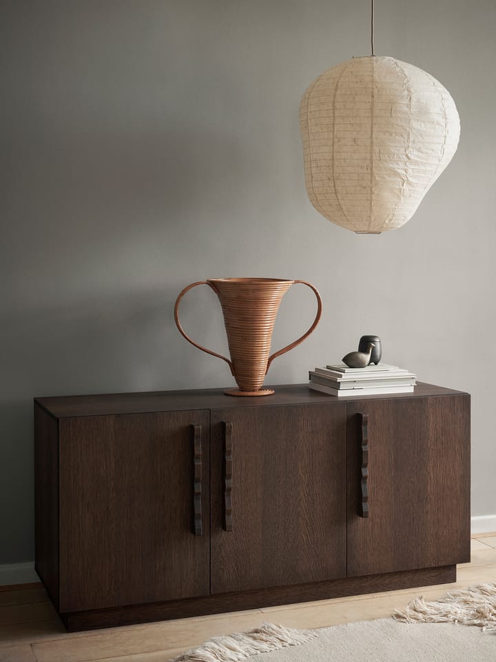 Aparador Unda 146x68x50 cm, Roble manchado oscuro Ferm Living